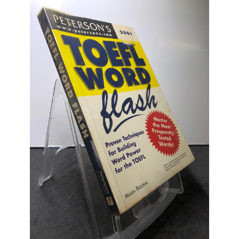 Toefl Word flash PETERSON'S mới 75% ố vàng Milada Broukal HPB0108 HỌC NGOẠI NGỮ 458671