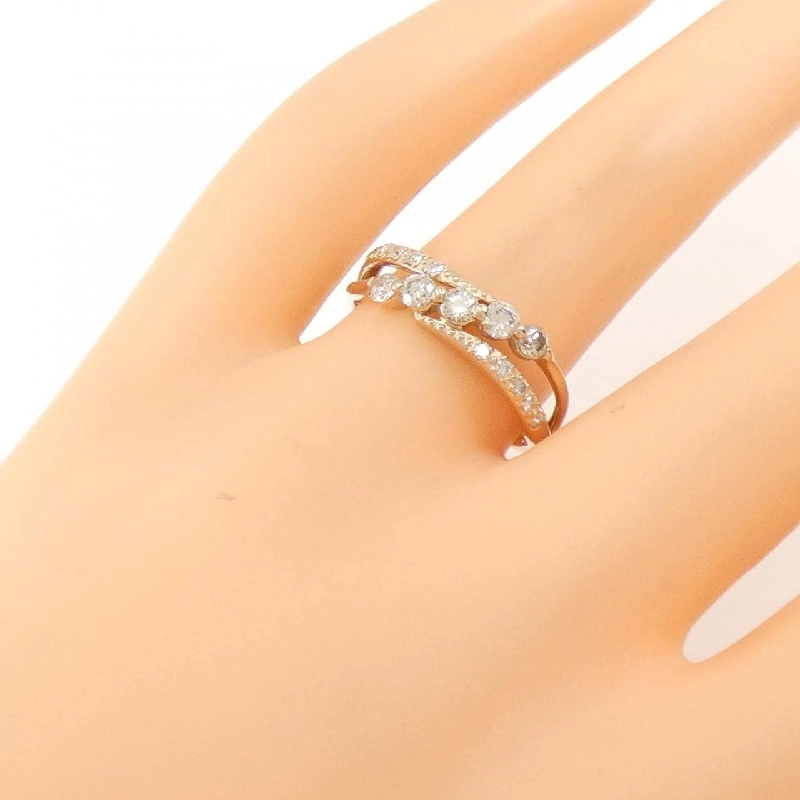 Nhẫn kim cương K18PG 0.50CT 667973