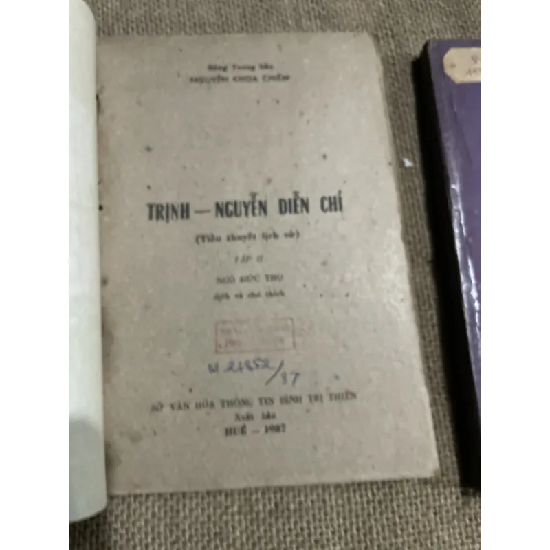 Trịnh Nguyễn diễn chí - Nguyễn Khoa Chiêm  797043