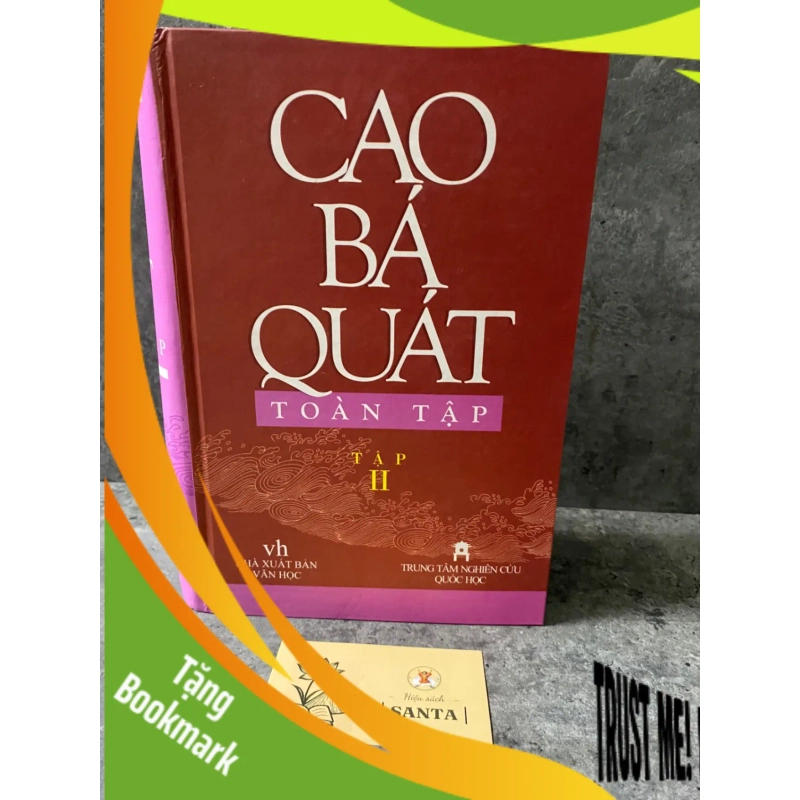 (TẶNG BOOKMARK) Cao Bá Quát toàn tập (tập 2)-Sách mới Sách văn học RBK0302 940715