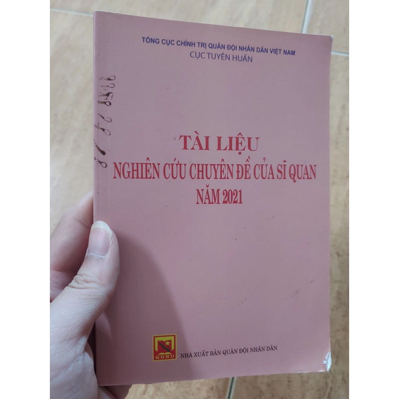 Tài liệu nghiên cứu chuyên đề của sĩ quan năm 2021 224131