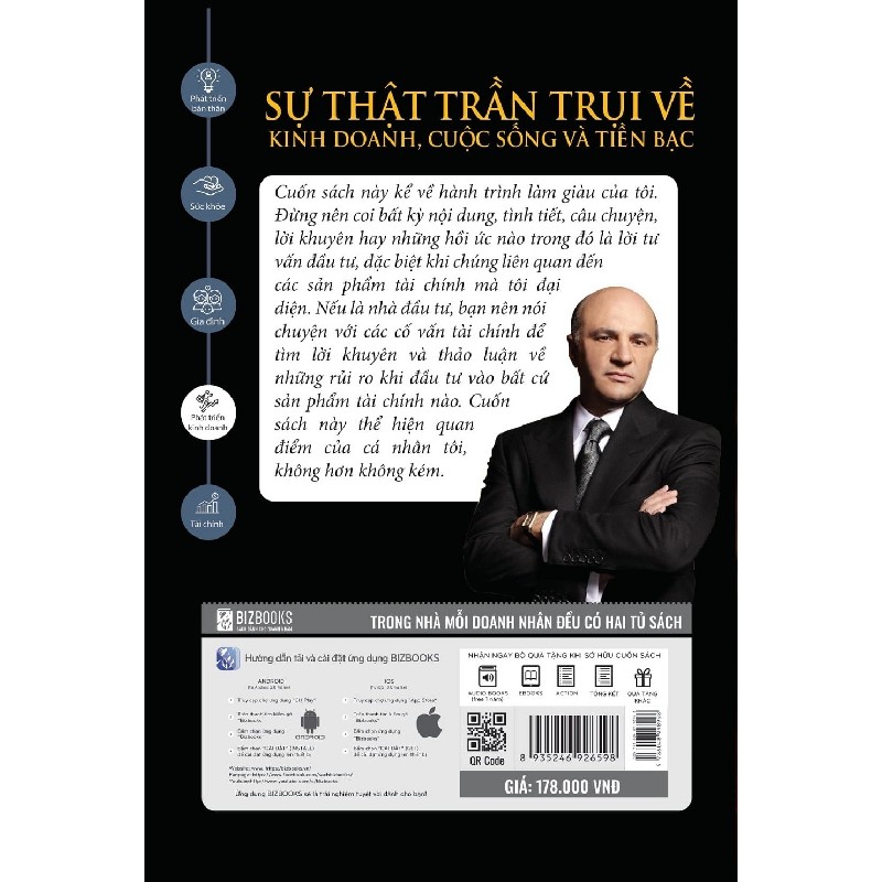 Sự Thật Trần Trụi Về Kinh Doanh, Cuộc Sống Và Tiền Bạc - Kevin O'Leary 163965