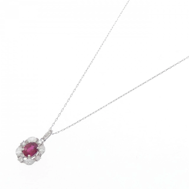 Dây chuyền ruby PT900/PT850 0.33CT - Hàng hiệu Chính hãng 867318