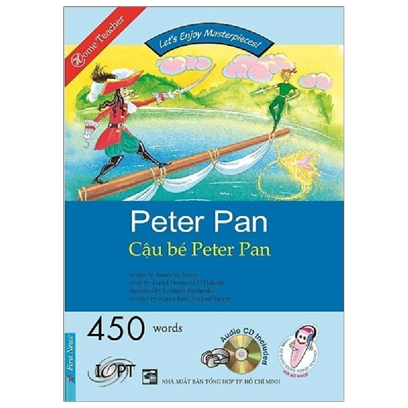 Happy Reader - Cậu Bé Peter Pan (Kèm CD) - James M. Barrie 293683