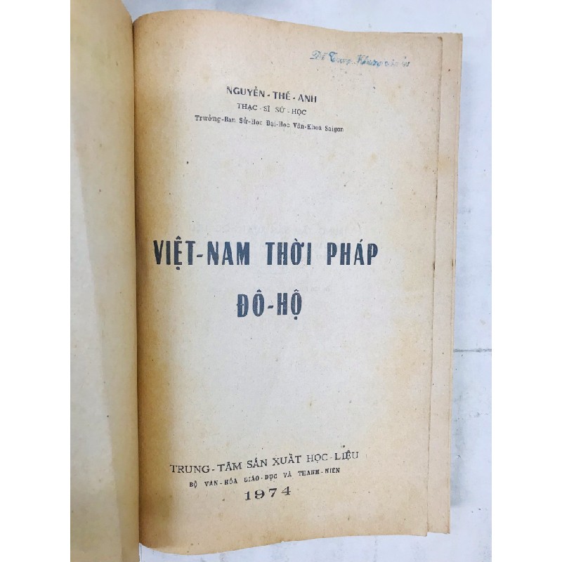 Việt Nam dưới thời pháp đô hộ - Nguyễn Thế Anh 127793