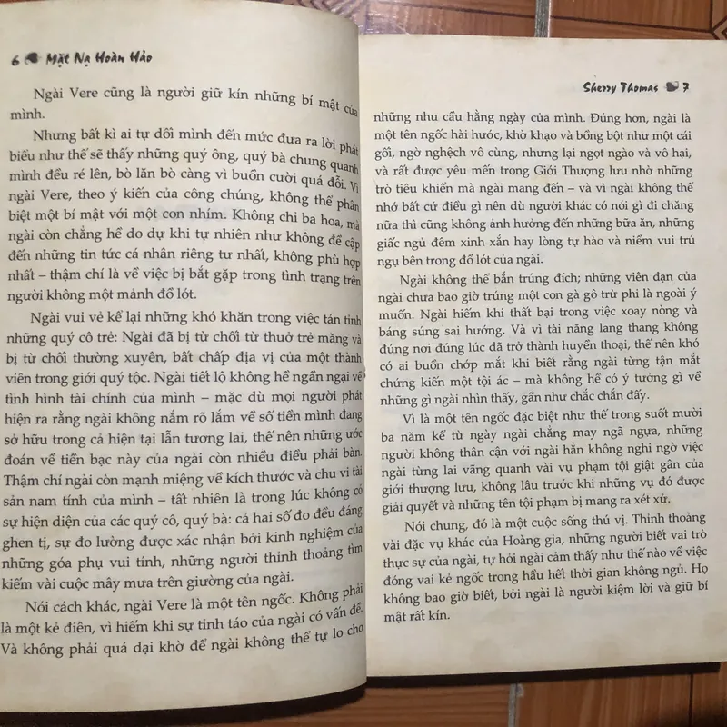 Tiểu thuyết lãng mạng cổ điển hay nhất - Mặt nạ hoàn hảo - Sherry thomas 713966