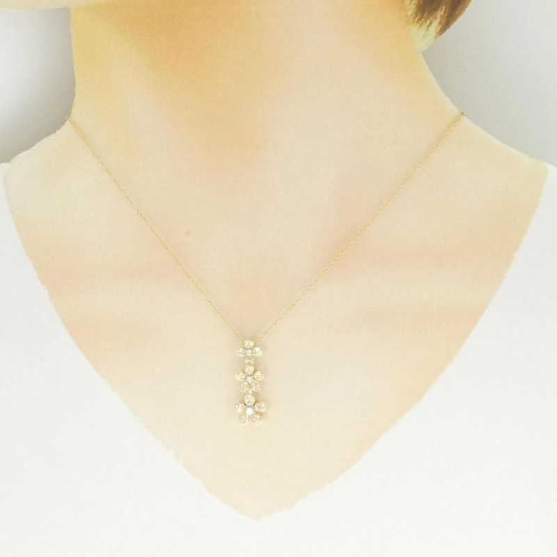 Ponte Vecchio Hoa Necklace 0.44CT - Hàng hiệu Authentic 842120