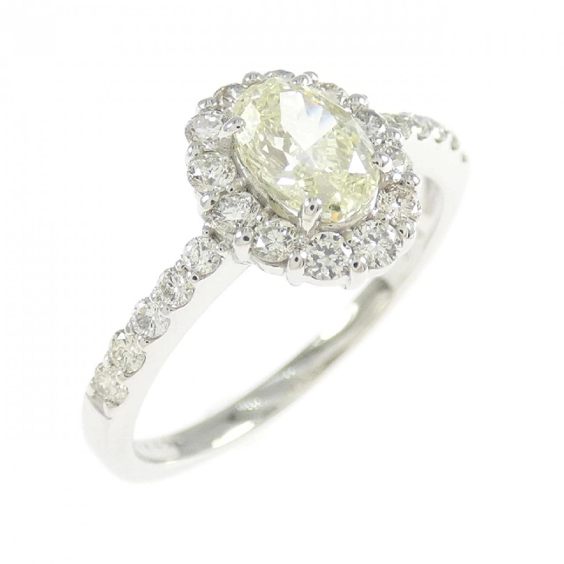 Nhẫn kim cương PT900 0.627CT VLY-VS1 cắt hình fancy - Hàng hiệu Authentic 872727