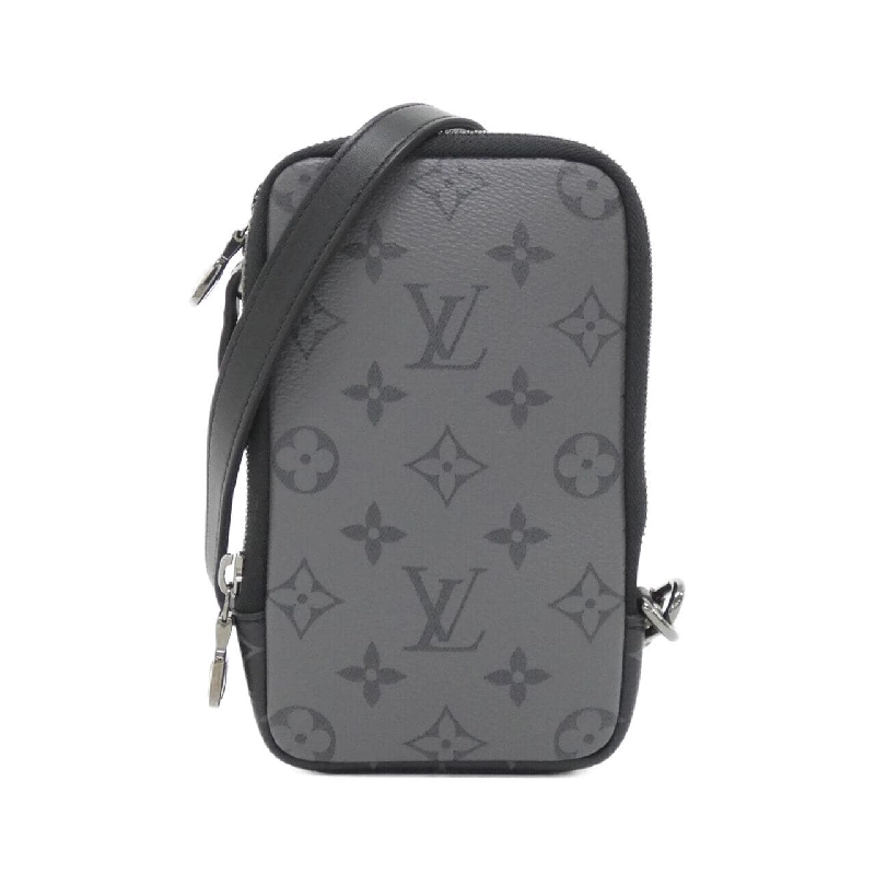 Túi đeo chéo Louis Vuitton Monogram Eclipse Reverse Double Phone Pouch M69534 612499