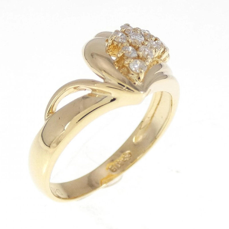 Nhẫn kim cương K18YG 0.17CT - Hàng hiệu Chính hãng 855678