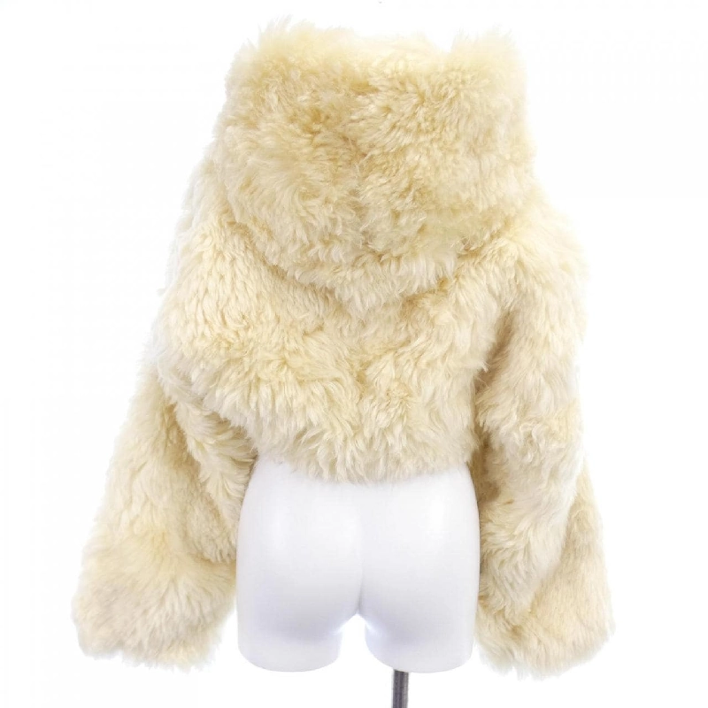 【Mã giảm giá】Áo khoác lông cừu MIU MIU 639766