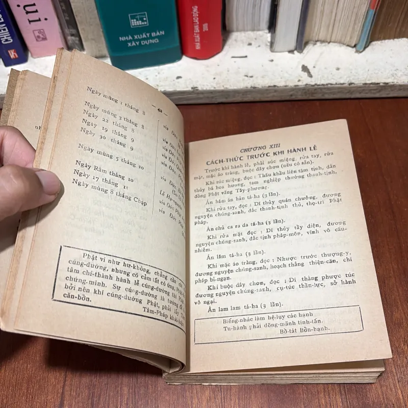 [Sách Xưa] - II Sách Phật Giáo: Tu Phật Nghi Thức Yếu Lược (Toàn Bộ 3 Quyển) - 1968 763193