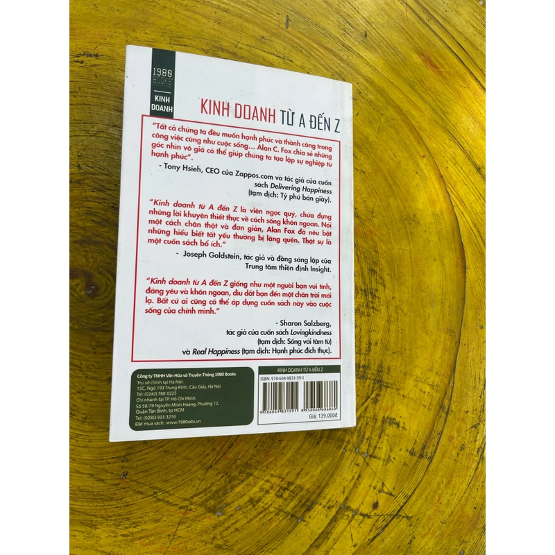 KINH DOANH TỪ A ĐẾN Z- Alan C. Fox 531234