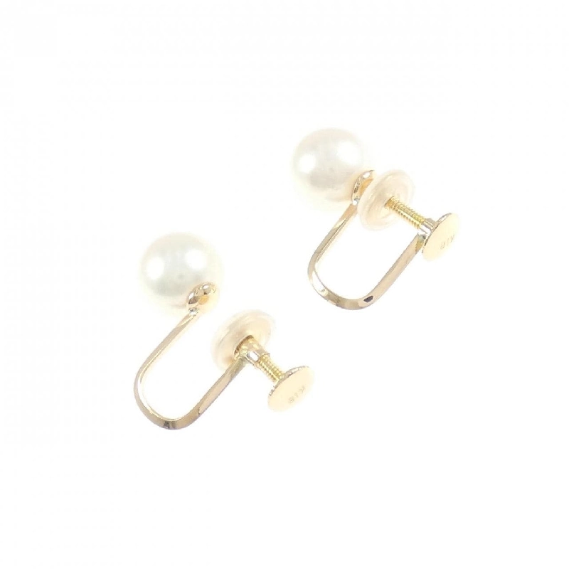 Bông tai ngọc trai Akoya K18YG 7.5mm - Hàng hiệu chính hãng 869746