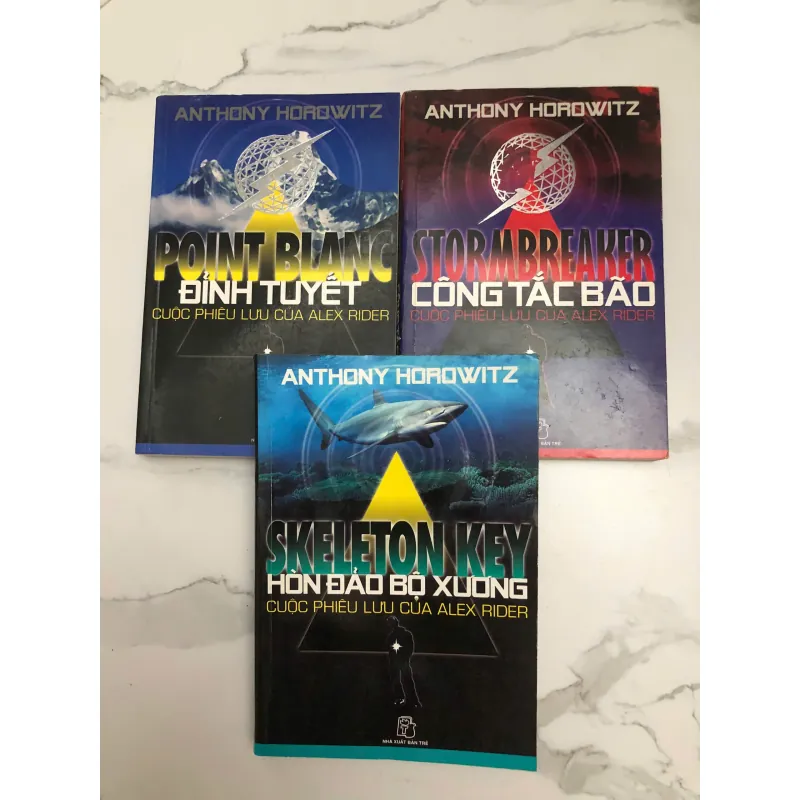 CUỘC PHIÊU LƯU CỦA ALEX RIDER (Bộ 3 cuốn) - ANTHONY HOROWITZ 599278