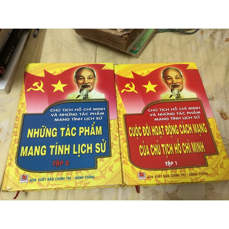 cuộc đời và tác phẩm của hồ chí minh khổ lớn bìa cứng 446434