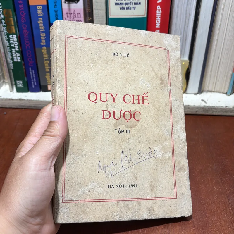 II Sách Y: Quy Chế Dược (Quyển 3) - Bộ Y Tế - 1991 798007
