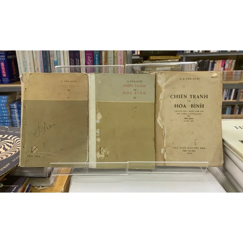 CHIẾN TRANH VÀ HOÀ BÌNH (TẬP 2,3,4) - L. N. TÔN XTÔI  935323