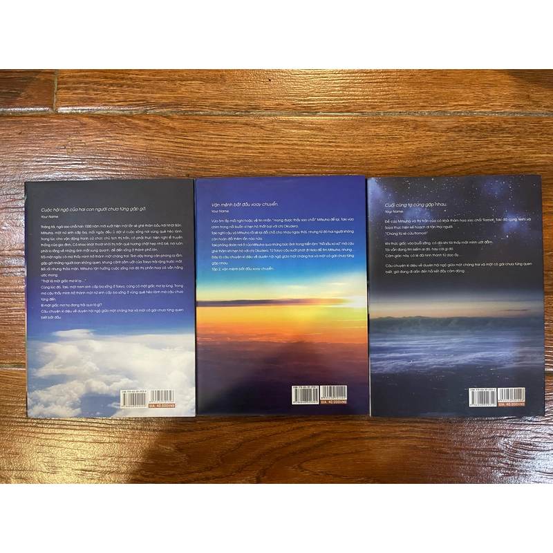 Your Name -  Shinkai Makoto - Box truyện tranh 3 tập 495047