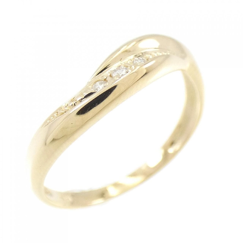 Nhẫn kim cương K18YG - Hàng hiệu Chính hãng 855539