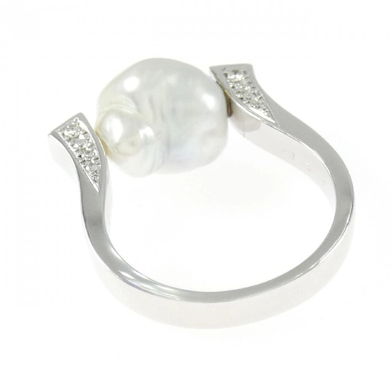 Nhẫn ngọc trai trắng K18WG 665940