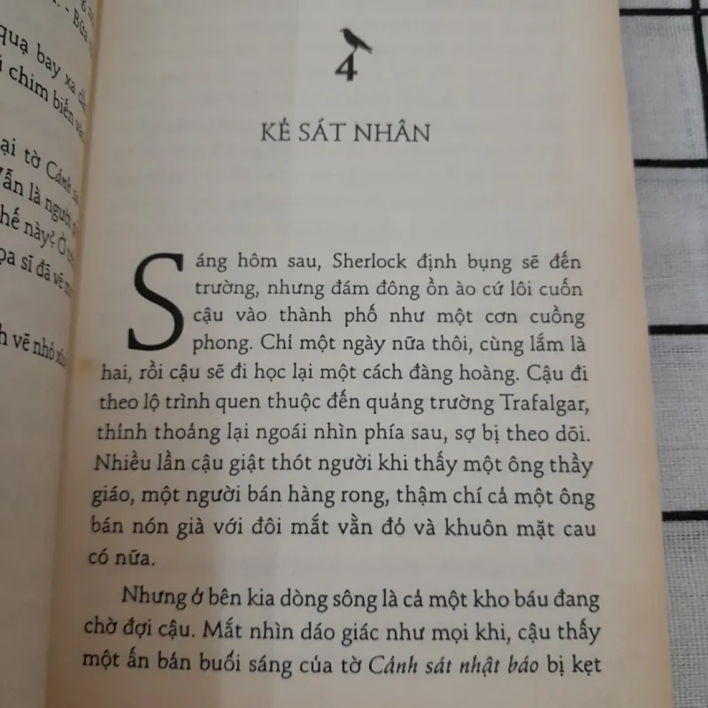 Thời niên thiếu của Sherlock Holmes. MẮT QUẠ TINH TƯỜNG. Tg Shane Peacock 933462