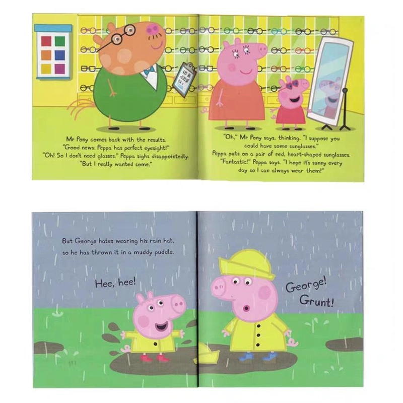 Bộ truyện Peppa pig hộp xanh 50 cuốn tiếng Anh 396685