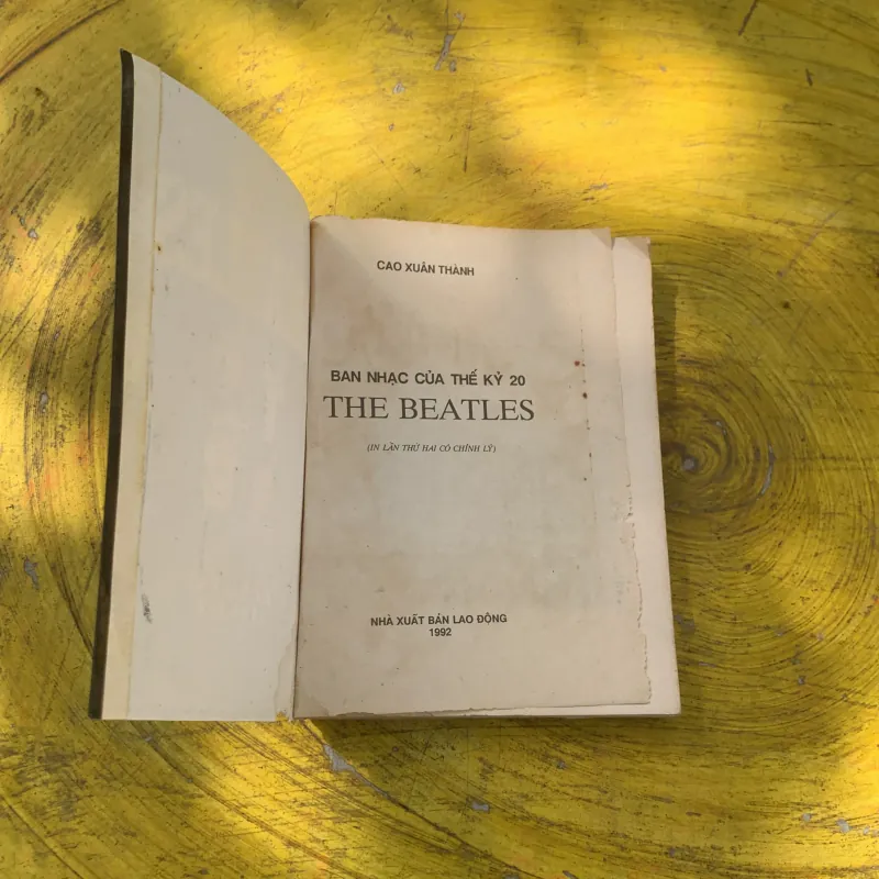 BAN NHẠC CỦA THẾ KỶ 20 THE BEATLES 100 BÀI HÁT CHỌN LỌC  780550