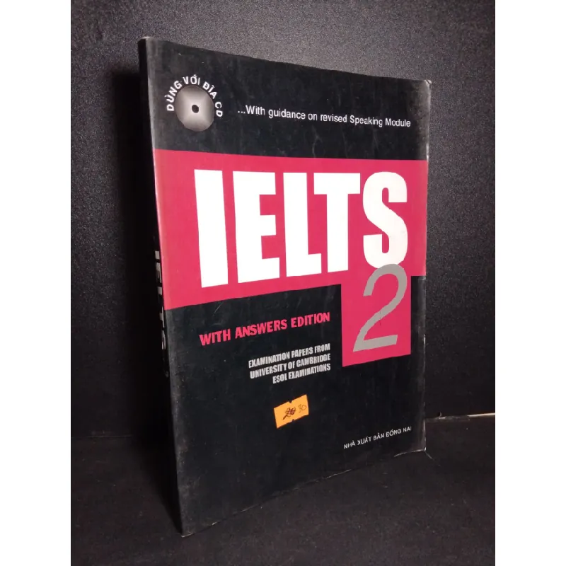 [Sách Cũ SCGR] Ielts 2 with answers edition mới 80% bẩn bìa, ố nhẹ, có chữ viết HCM2101 HỌC NGOẠI NGỮ 681607
