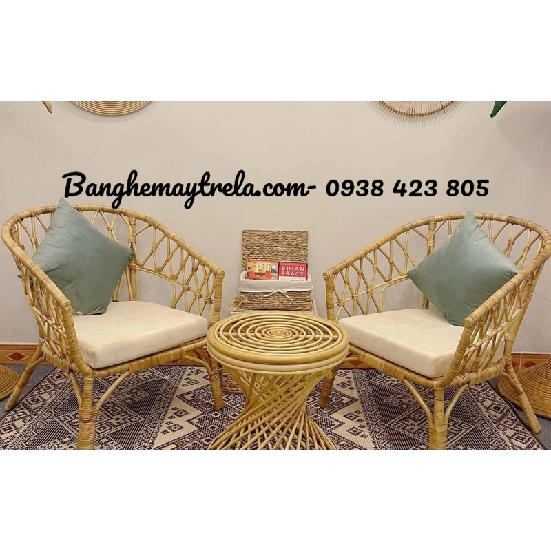 Ghế sofa đơn mây vuông 493231