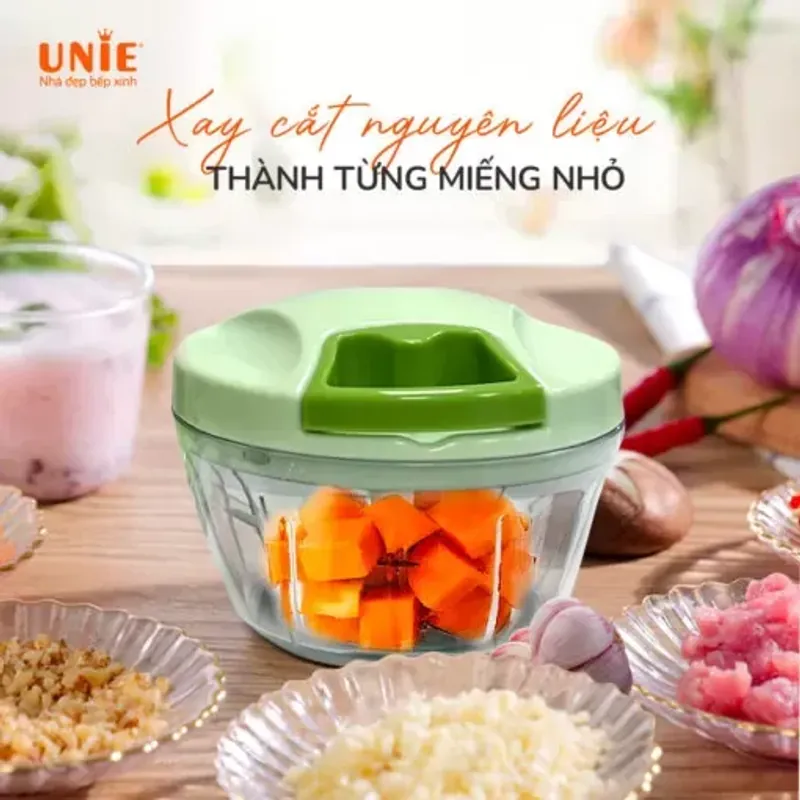 Bộ dụng cụ xay, cắt, nạo đa năng Unie UC400M – 8in1 598854