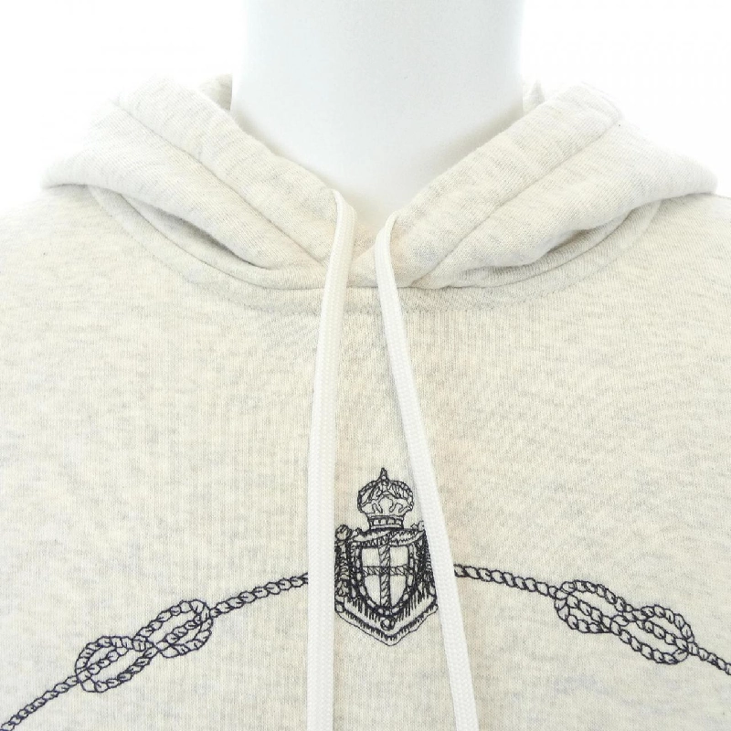 Áo hoodie cotton fleece PRADA UJL24B S232 13IQ - Hàng hiệu Authentic 893613