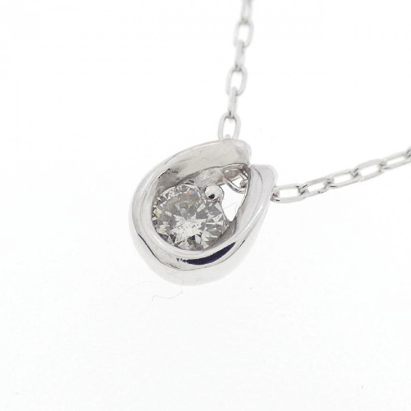 K18WG Dây chuyền kim cương 0.1CT - Hàng hiệu Authentic 860539