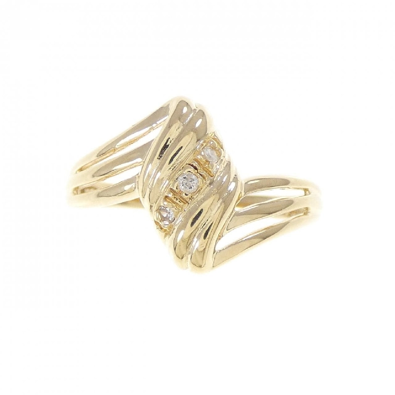 Nhẫn kim cương K18YG 0.02CT - Hàng hiệu Chính hãng 847998