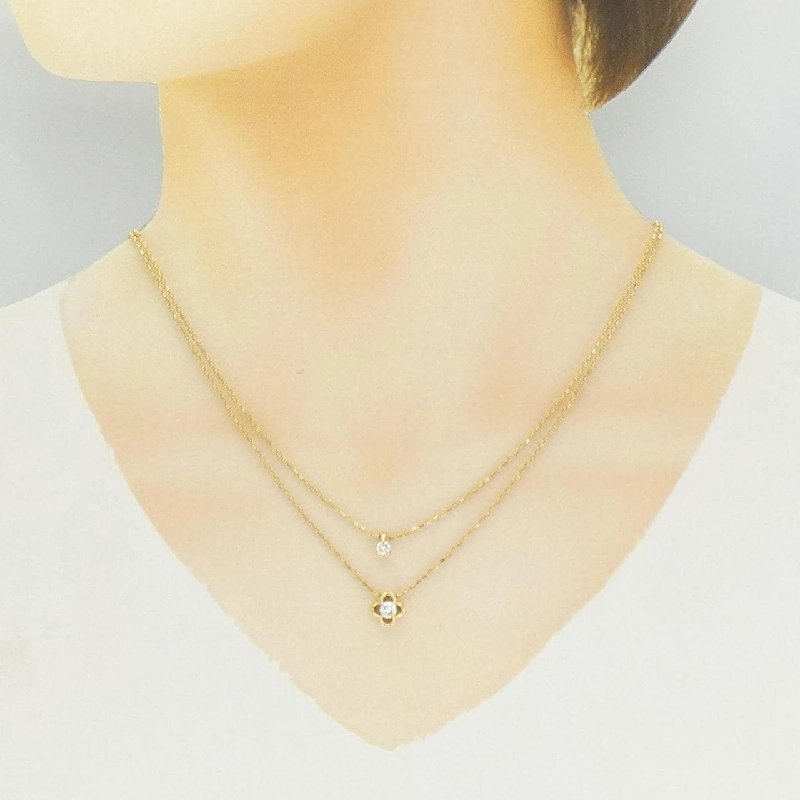 Dây chuyền kim cương Pola 0.30CT - Hàng hiệu Authentic 841015