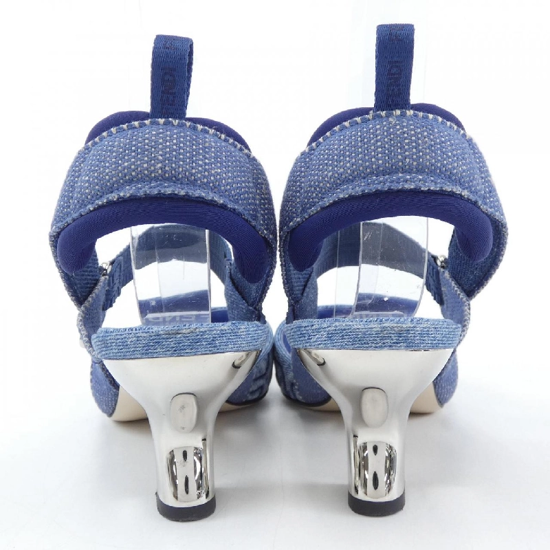 【Mã giảm giá】Giày cao gót FENDI 663895