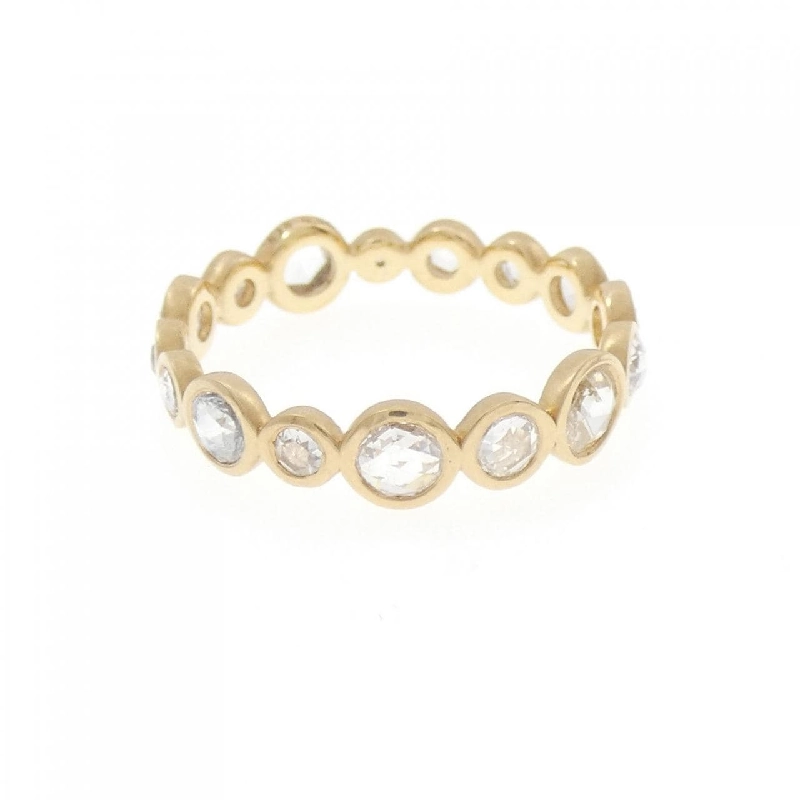 【Sản phẩm mới】Nhẫn kim cương vĩnh cửu K18YG 0.96CT 668775