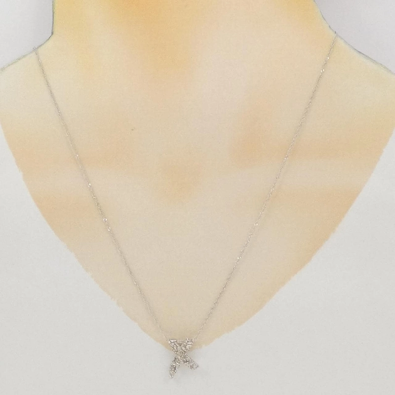 K18WG Dây chuyền kim cương 0.30CT - Hàng hiệu Chính hãng 846695