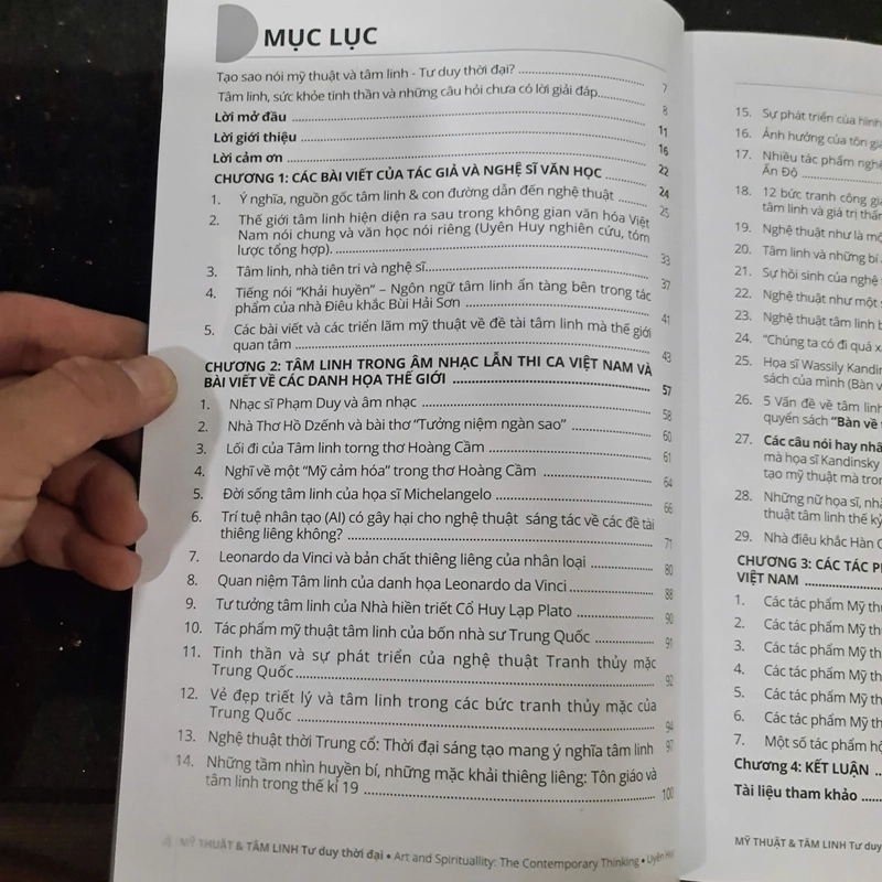 Sách Mỹ Thuật và Tâm Linh - Tư Duy Thời Đại - Hs UYÊN HUY 466100