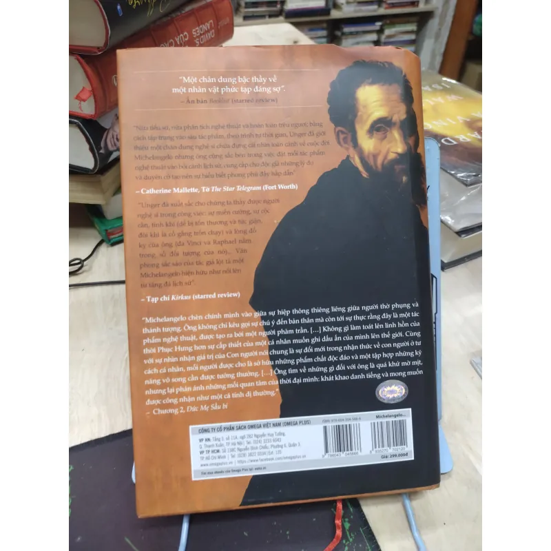 Sách: Michelangelo: Sáu kiệt tác cuộc đời - TG: Miles J. Unger (B2) 756637