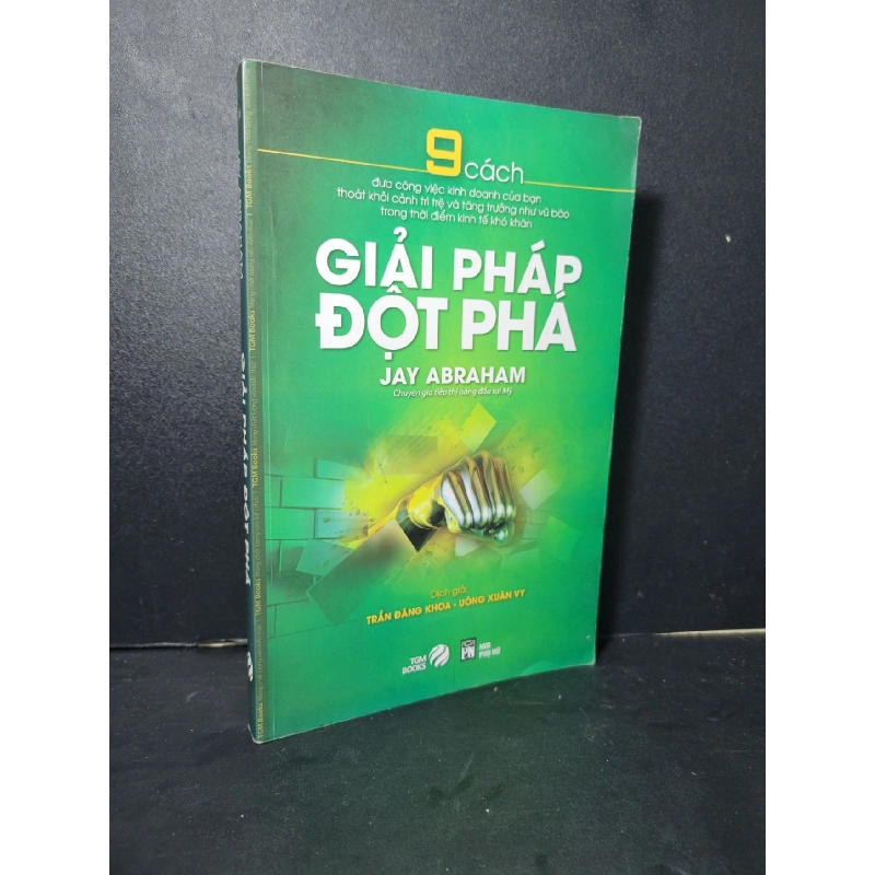 Giải pháp đột phá mới 90% bẩn bìa, tróc gáy nhẹ 2017 Jay Abraham HCM2205 KỸ NĂNG 919862