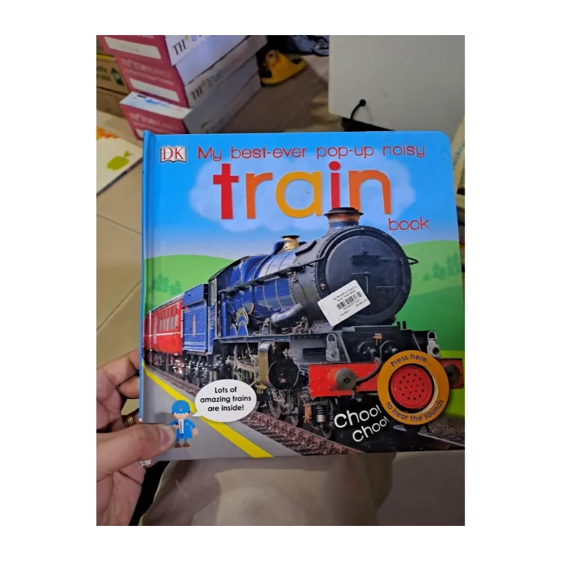 My best-ever pop-up noisy Train book hư nhạc 984668