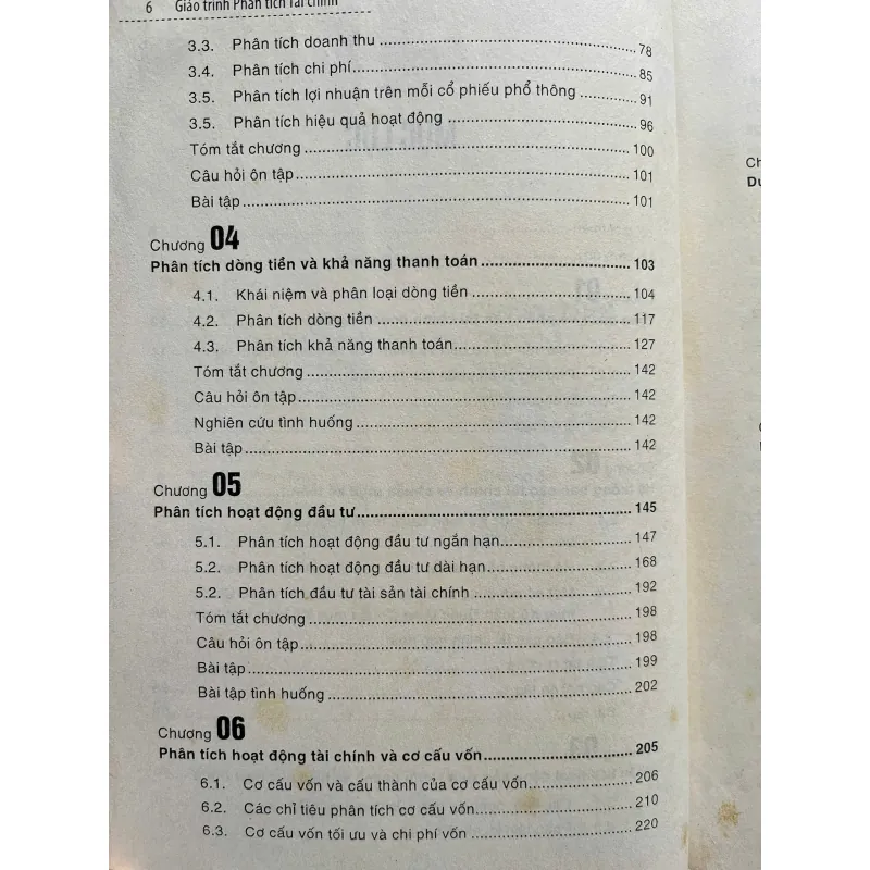 PHÂN  TÍCH TÀI CHÍNH 702189