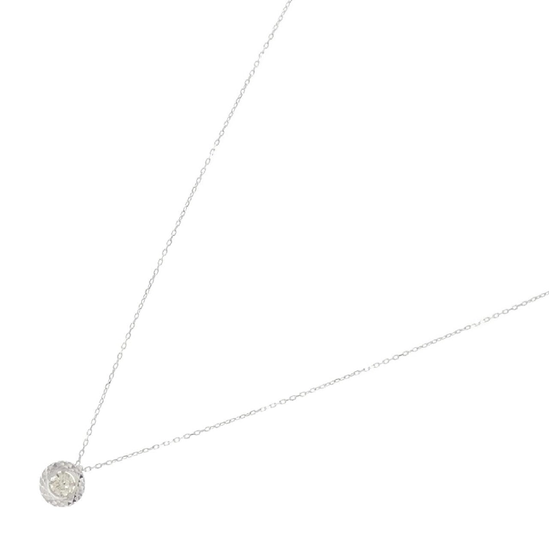 Dây chuyền kim cương K18WG 0.10CT - Hàng hiệu Chính hãng 867730