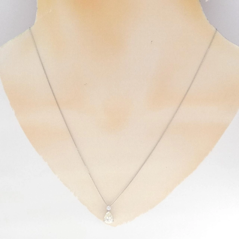 Dây chuyền kim cương PT900/PT850 1.003CT L SI2 cắt hình fancy - Hàng hiệu Authentic 875249