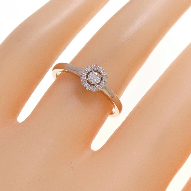 Nhẫn kim cương K18PG 0.12CT - Hàng hiệu Chính hãng 849448