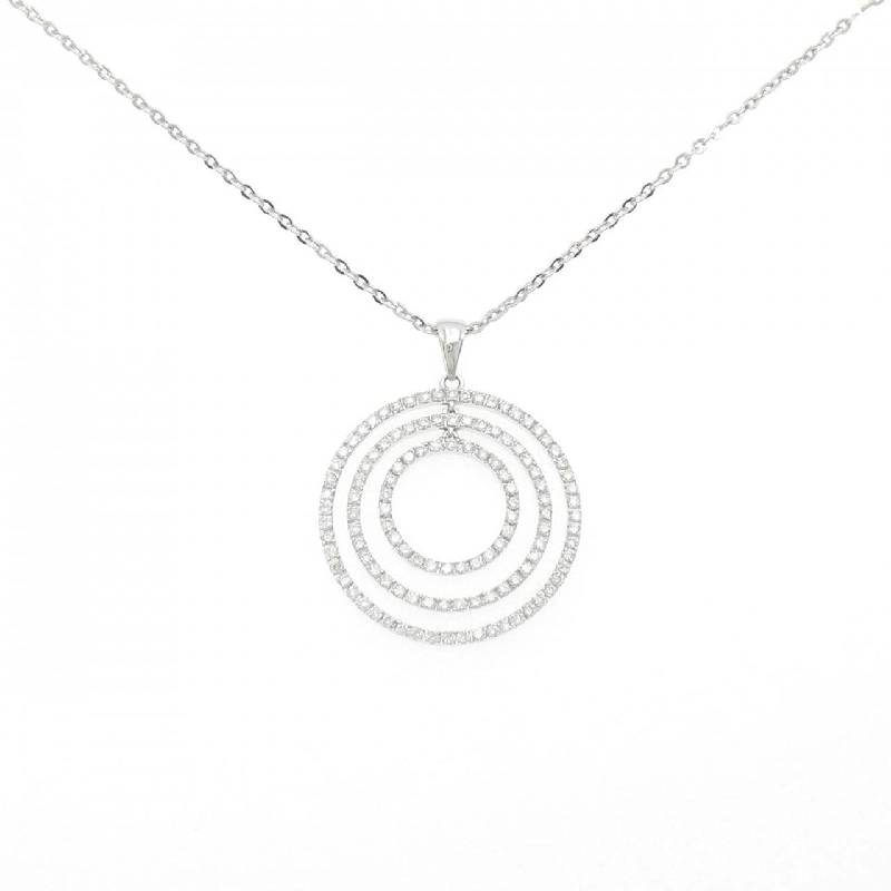 Dây chuyền kim cương 18KWG/750WG - Hàng hiệu Authentic 858753