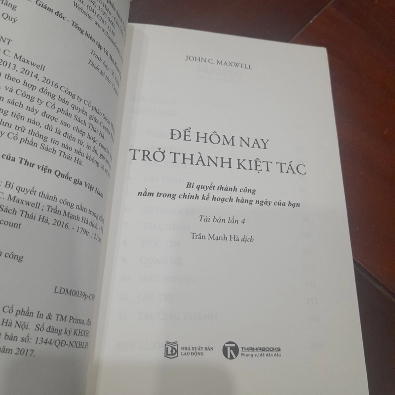 John C. Maxwell - ĐỂ HÔM NAY TRỞ THÀNH KIỆT TÁC 309199