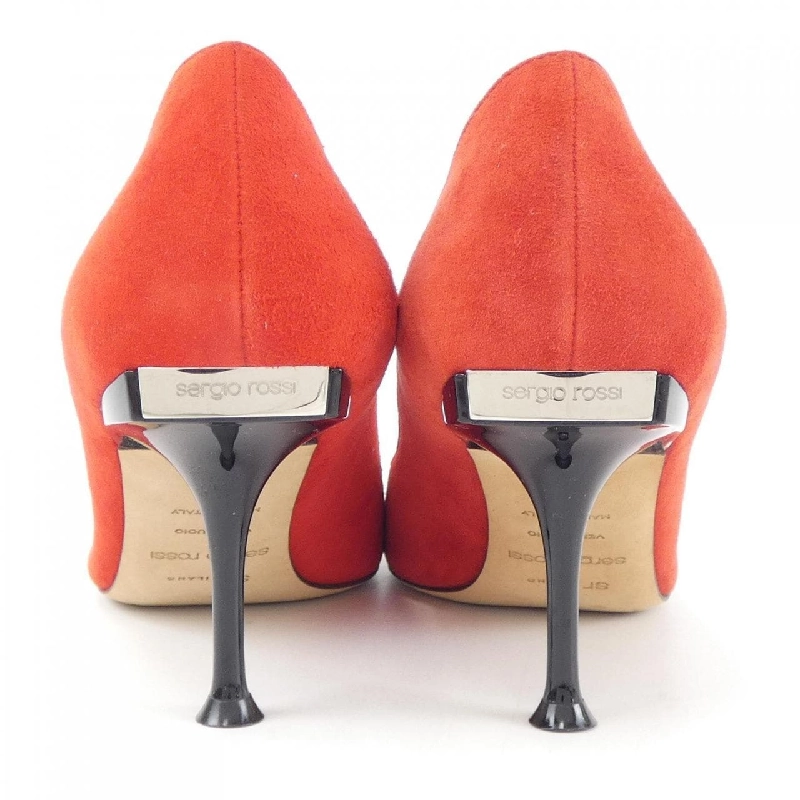 【Mã giảm giá】Giày cao gót Sergio Rossi 664100