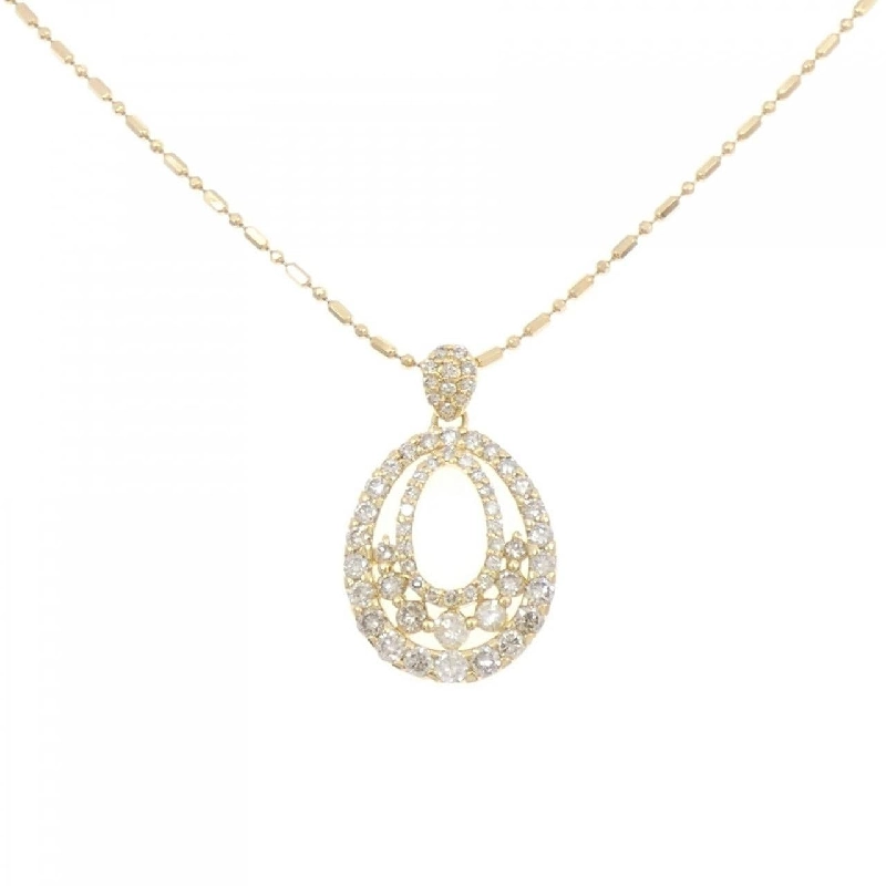 K18YG Dây chuyền kim cương 2.00CT - Hàng hiệu Chính hãng 850698